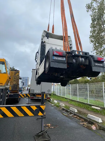 Image de Location Plaque de Calage grue et Nacelle, protection des sols chantier Paris, IDF